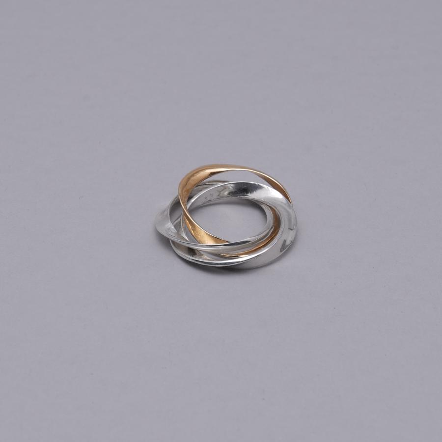 ポイント10倍 ガーデンオブエデン Garden of Eden オーバル ギメル リング OVAL GIMMEL RING 指輪 アクセサリー レディース 23SS038の画像