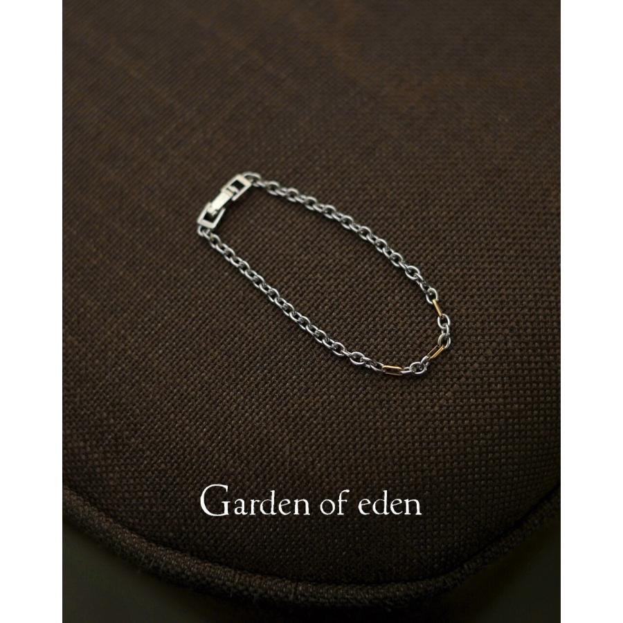 ブ*ゲ様 シルバー装飾ブレスレット Garden of Eden（ガーデン オブ エデン） ブレスレット 18Kゴールド