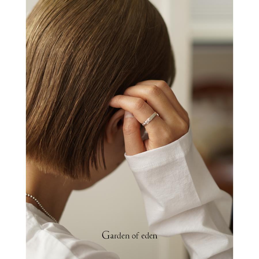 Garden of Eden（ガーデン オブ エデン） 編ミ込ミIDリング ユニ