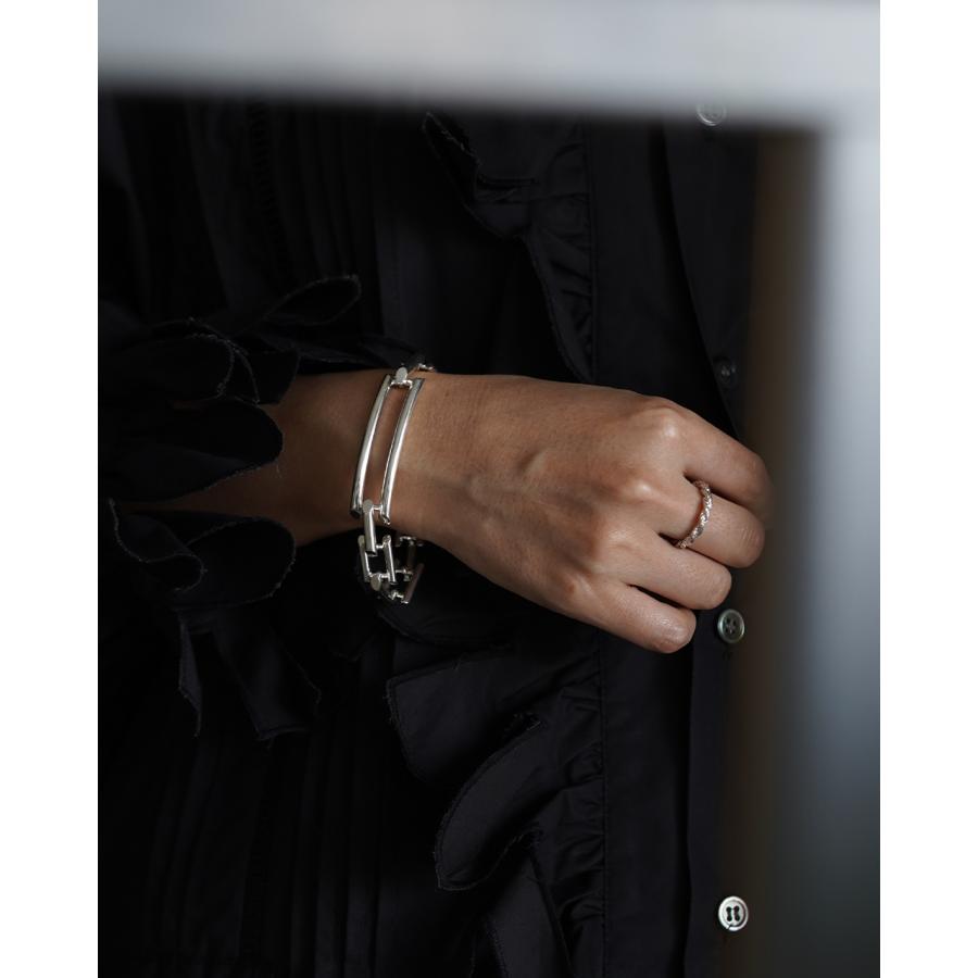 ポイント10倍 ガーデンオブエデン Garden of eden ブレスレット スクエアリンクブレスレット ユニセックス SQUARE LINK BRACELET ED25AW-041の画像