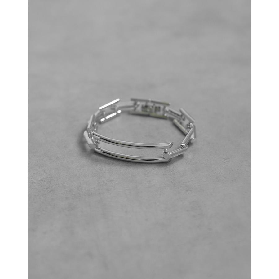 ポイント10倍 ガーデンオブエデン Garden of eden ブレスレット スクエアリンクブレスレット ユニセックス SQUARE LINK BRACELET ED25AW-041の画像