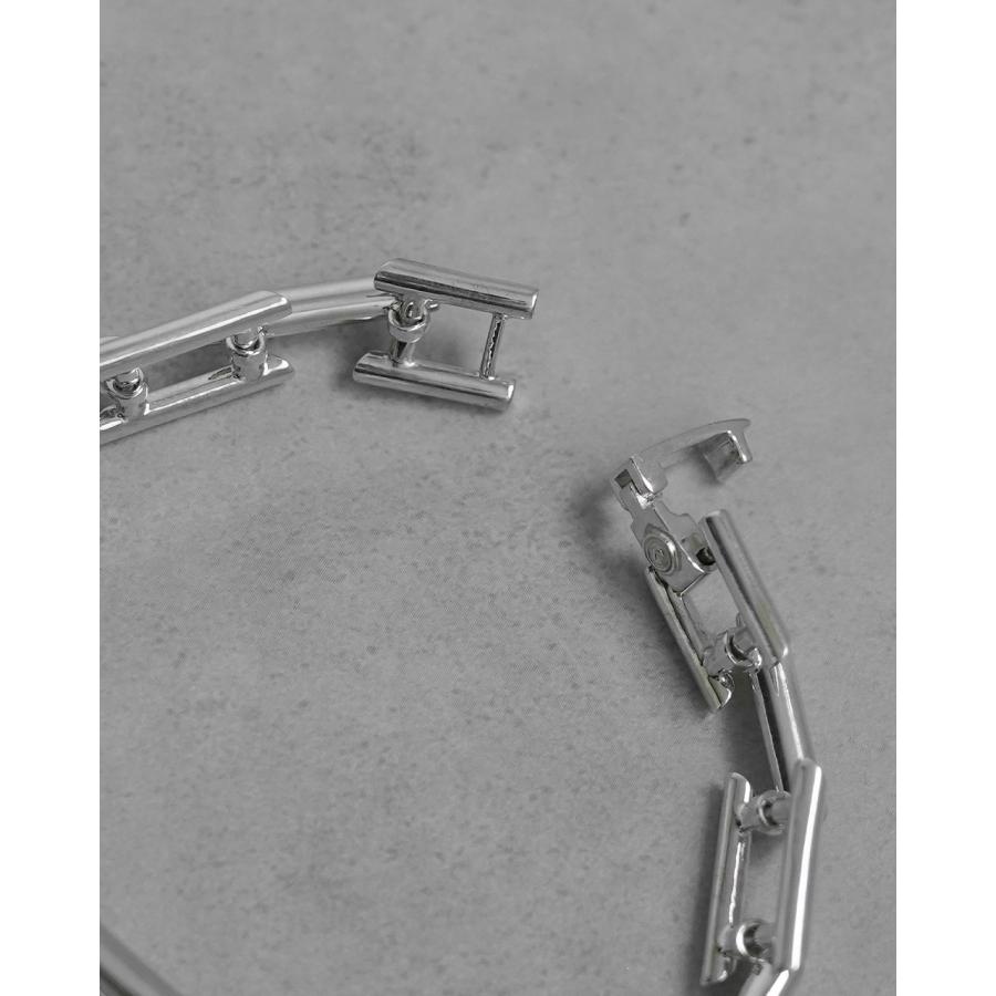 ポイント10倍 ガーデンオブエデン Garden of eden ブレスレット スクエアリンクブレスレット ユニセックス SQUARE LINK BRACELET ED25AW-041の画像