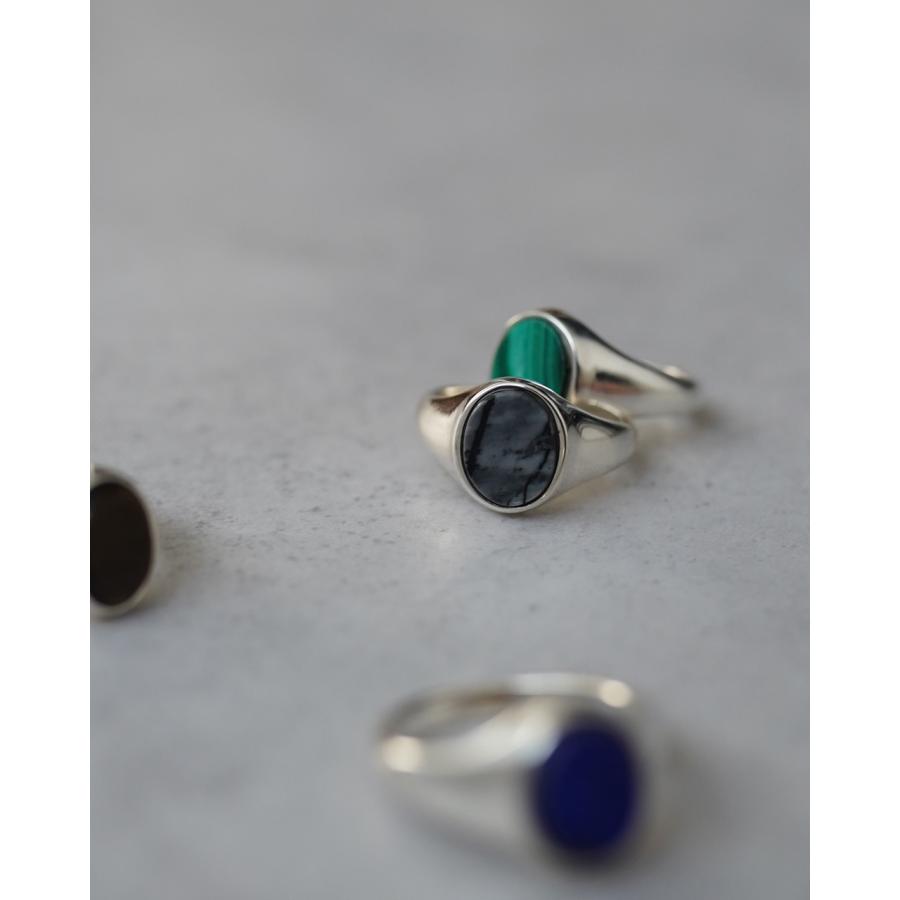 指輪　13号　GF14K　刻印あり　グリーン　ストーン　オーバルカット 指輪 13号 GF14K 刻印あり グリーン ストーン オーバルカット