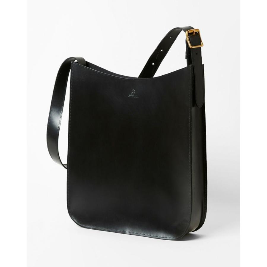 GLEN グレンロイヤル ワンショルダーバッグ ブラック レザー A4 GLENROYAL グレンロイヤル ワン ショルダー バッグ ONE SHOULDER