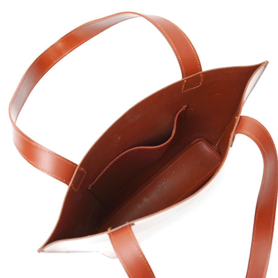 GLEN グレンロイヤル レザートートバッグ ブラウン GLENROYAL グレン