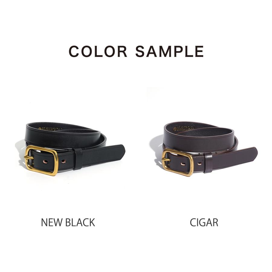 グレンロイヤル GLENROYAL ベルト ウィズ ヘッドカラーバックル BELT WITH HEAD COLLAR BACKLE ブライドルレザー 2023秋冬 06-5798｜crouka｜09