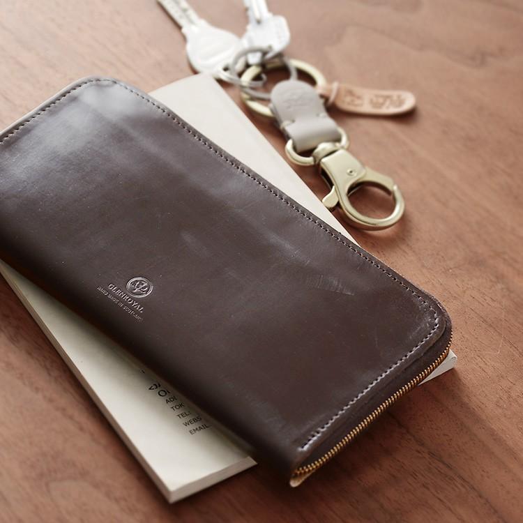 グレンロイヤル GLENROYAL ZIP AROUND LONG PURSE ブライドルレザー 