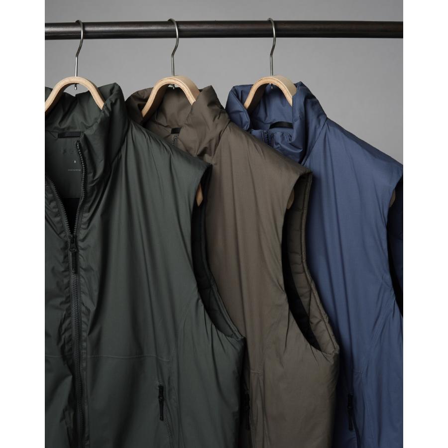 Goldwin ゴアテックス ウィンドストッパー パフィー テックベスト Goldwin (ゴールドウィン) WINDSTOPPER BY GORE-TEX LABS Puffy