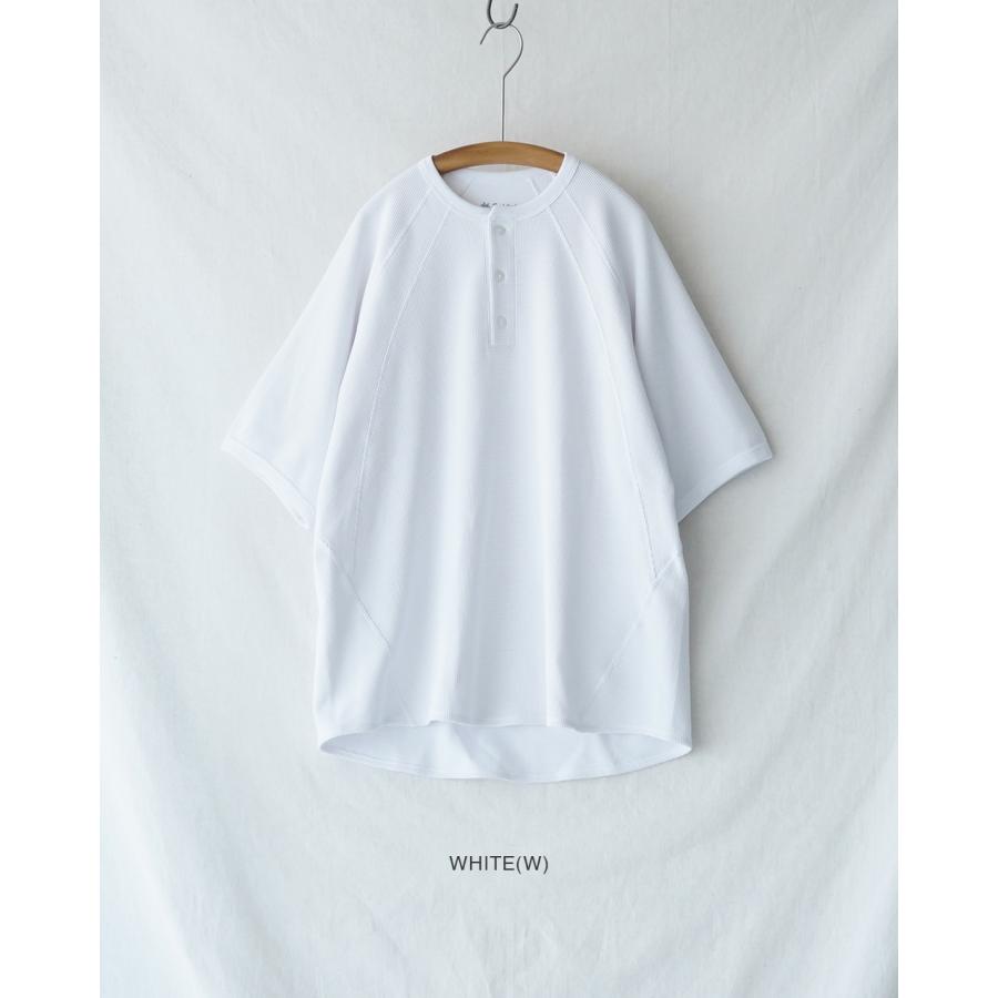 未使用 Goldwin ワッフル ヘンリーネックTシャツ 白 サイズ4 GOLDWIN（ゴールドウイン） Goldwin Tシャツ メッシュ ワッフル