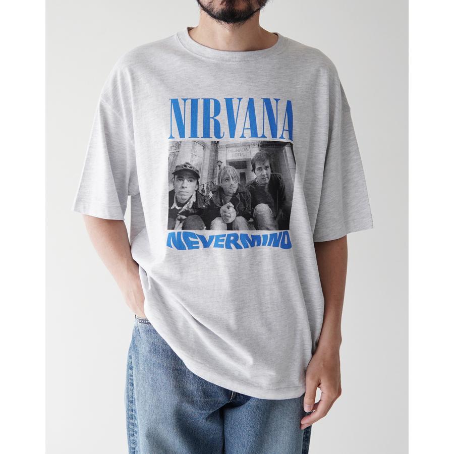 NIRVANA Tシャツ Lサイズ Loungedress tシャツ 「GOOD ROCK SPEED」 NIRVANA Tシャツ