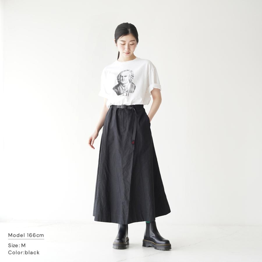 グラミチ GRAMICCI リネン フォルサム スカート LINEN FOLSOM SKIRT フレア ロングスカート レディース 2022春夏 G2SW-SK059｜crouka｜05