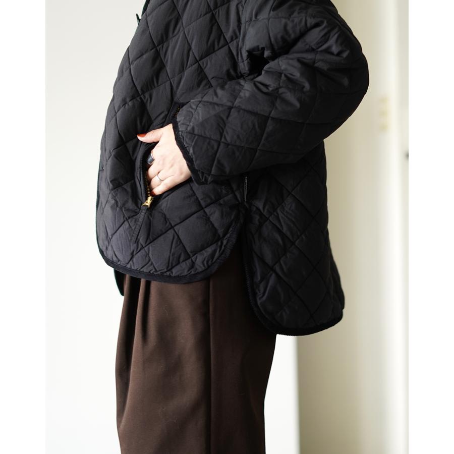 Gymphlex | キルトダウンカラーレスジャケット WOMEN GYMPHLEX ジムフレックス キルトダウン カラーレスジャケット GY