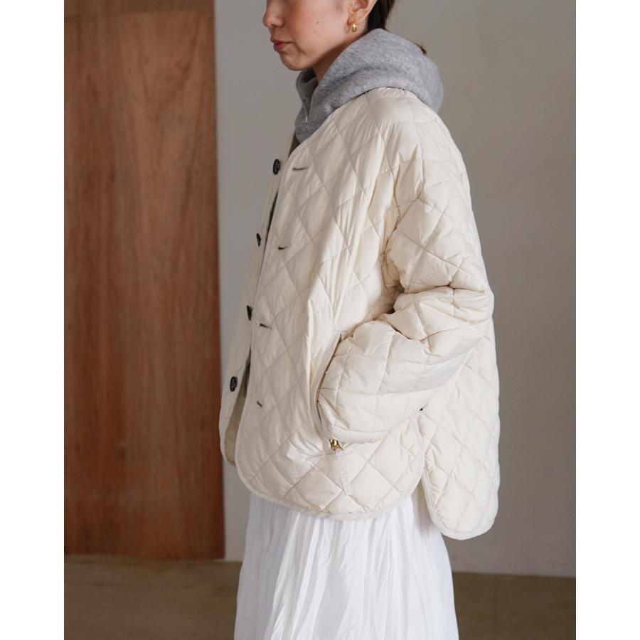 Gymphlex | キルトダウンカラーレスジャケット WOMEN GYMPHLEX ジムフレックス キルトダウン カラーレスジャケット GY