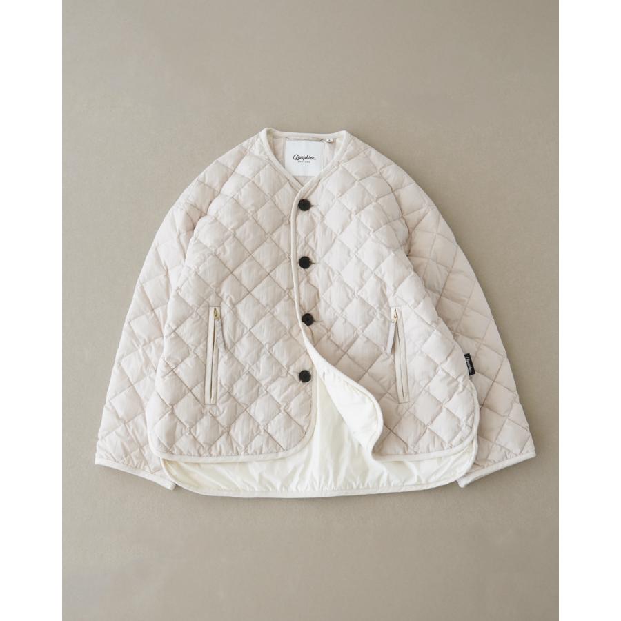 [美品]人気シリーズ GYMPHLEX ダウンコートオフホワイトM d3019e2fd42e45a230f135ebd21579