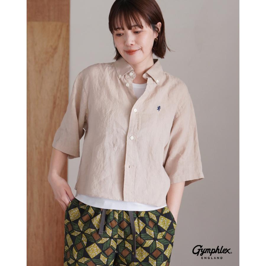 GYMPHLEX（ジムフレックス） SALE！ジムフレックス 半袖シャツ ボタン
