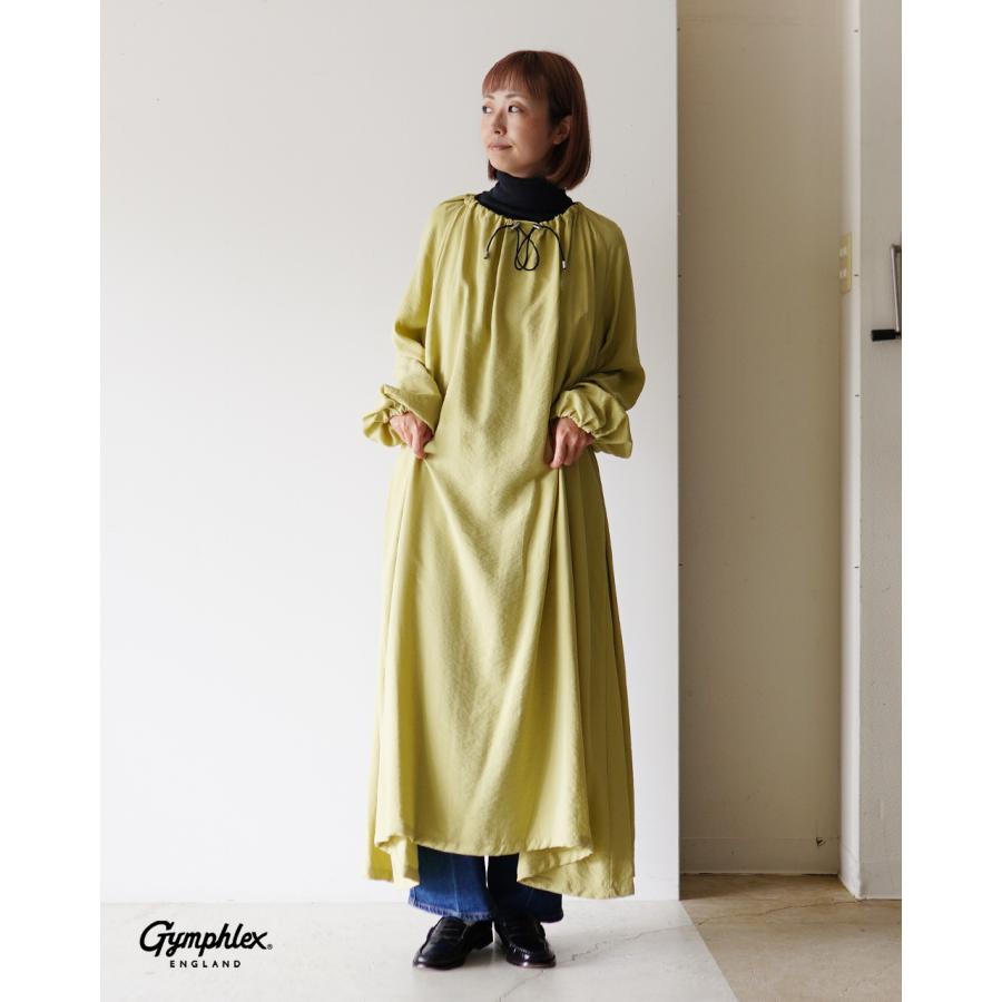 ジムフレックス Gymphlex ワンピース ギャザード プルオーバー ドレス
