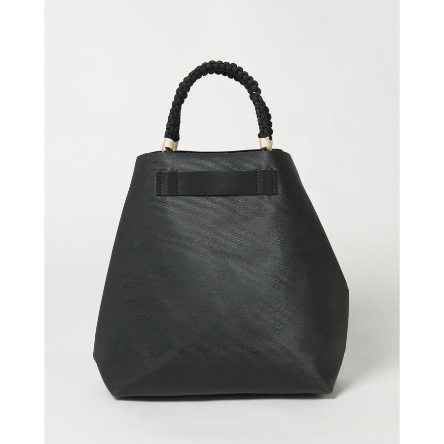バッグ HAIDA PARAFIN CANVAS BAG BLACK ハイダ HAIDA パラフィン キャンバス トートバッグ Sサイズ ユニ