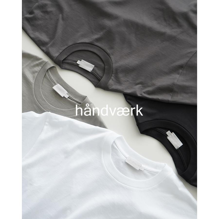 ハンドバーク handvaerk 半袖Tシャツ ビッグT オーバーサイズ 60/2 S/S 