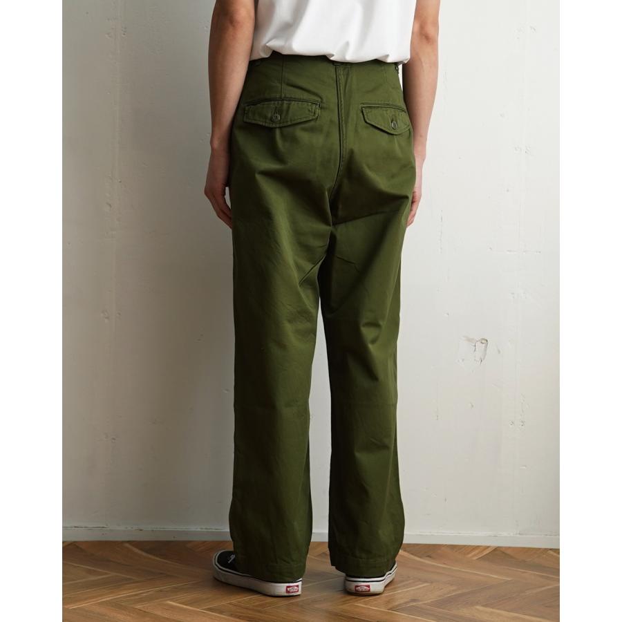 CADUNE新品タグ付きチノパンツ HAVE A GOOD DAY（ハブアグッドデイ） パンツ タック チノ パンツ ユニ