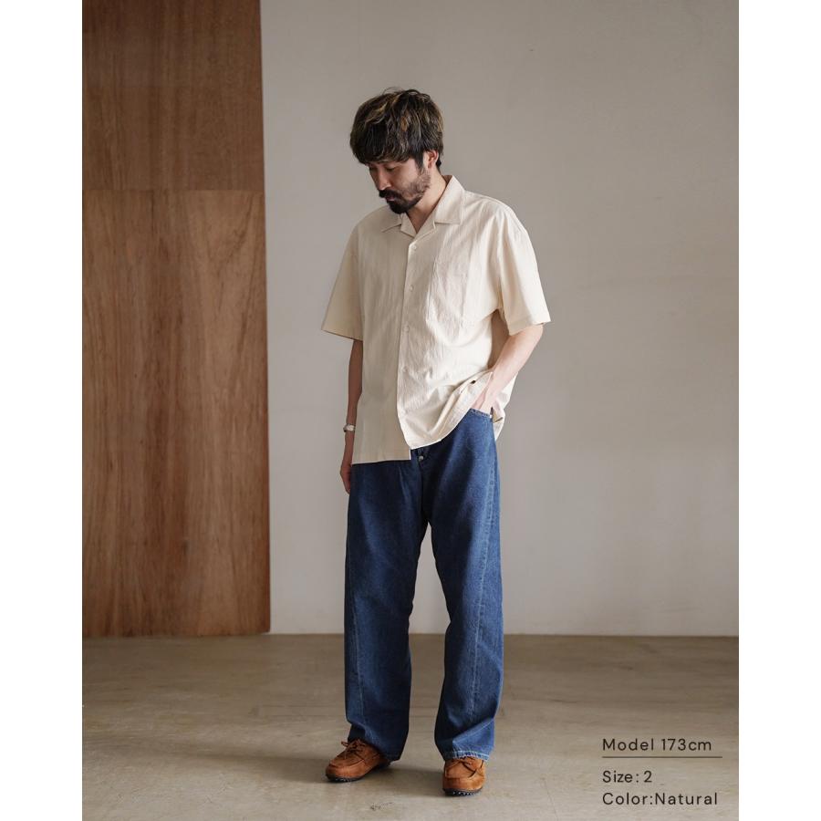 ハブアグッドデイ have a good day Tシャツ  半袖 オープンシャツ オープンカラーシャツ ユニセックス S S open shirt hgd-386 mcpn10の画像