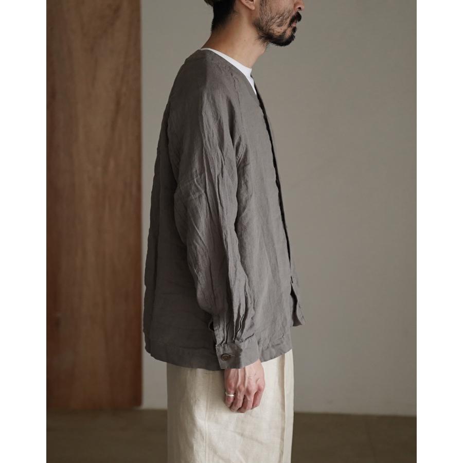 期間限定P10倍 ハブアグッドデイ have a good day リネンカーディガン ユニセックス Linen cardigan HGD-387 xp10の画像