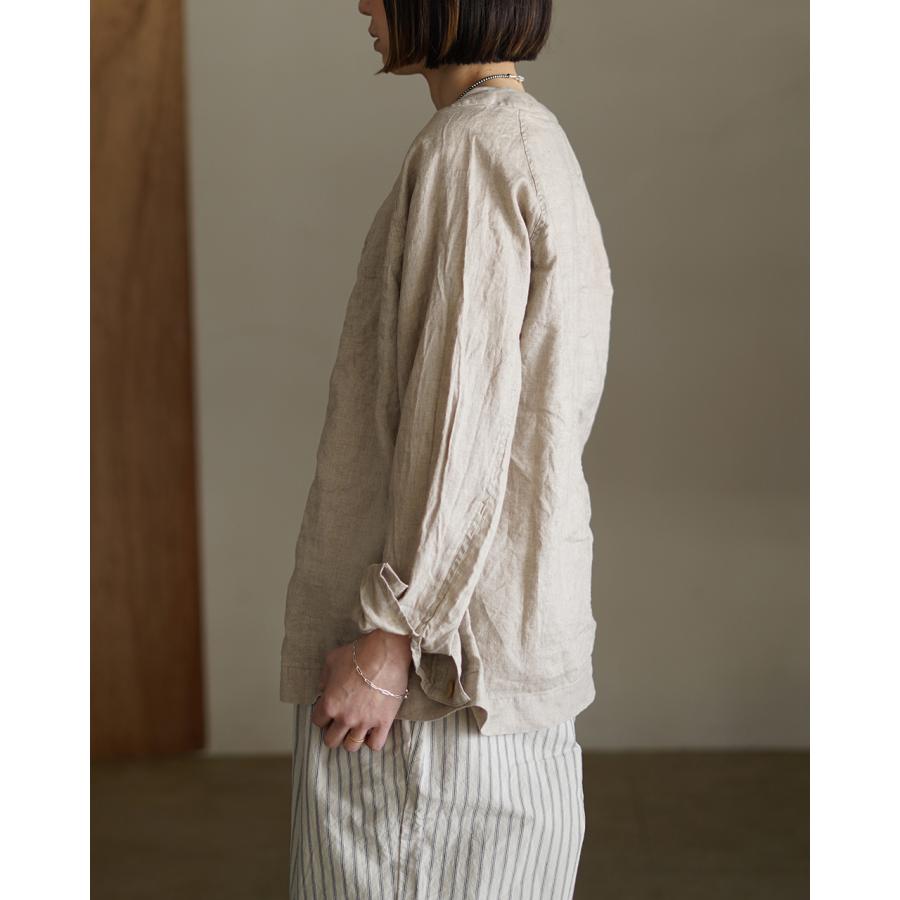 期間限定P10倍 ハブアグッドデイ have a good day リネンカーディガン ユニセックス Linen cardigan HGD-387 xp10の画像