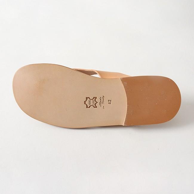 IL BISONTE イルビゾンテ レザー サンダル 54182-3-04261