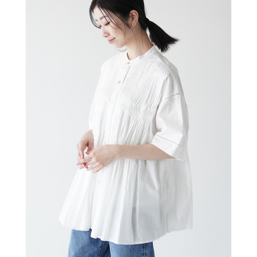 INDIA INDUSTRY ピンタックシャツ INDIA INDUSTRY | ピンタックシャツ WOMEN