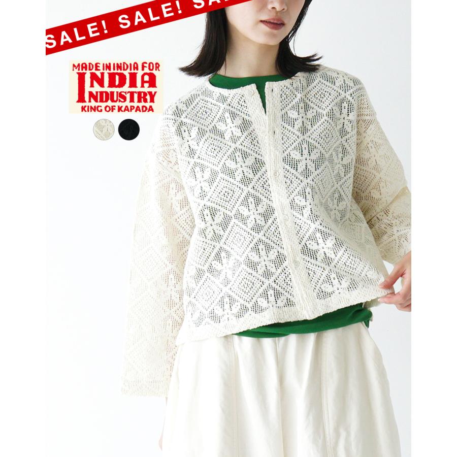 SALE！インディアインダストリーズ INDIA INDUSTRIES レース シャツ