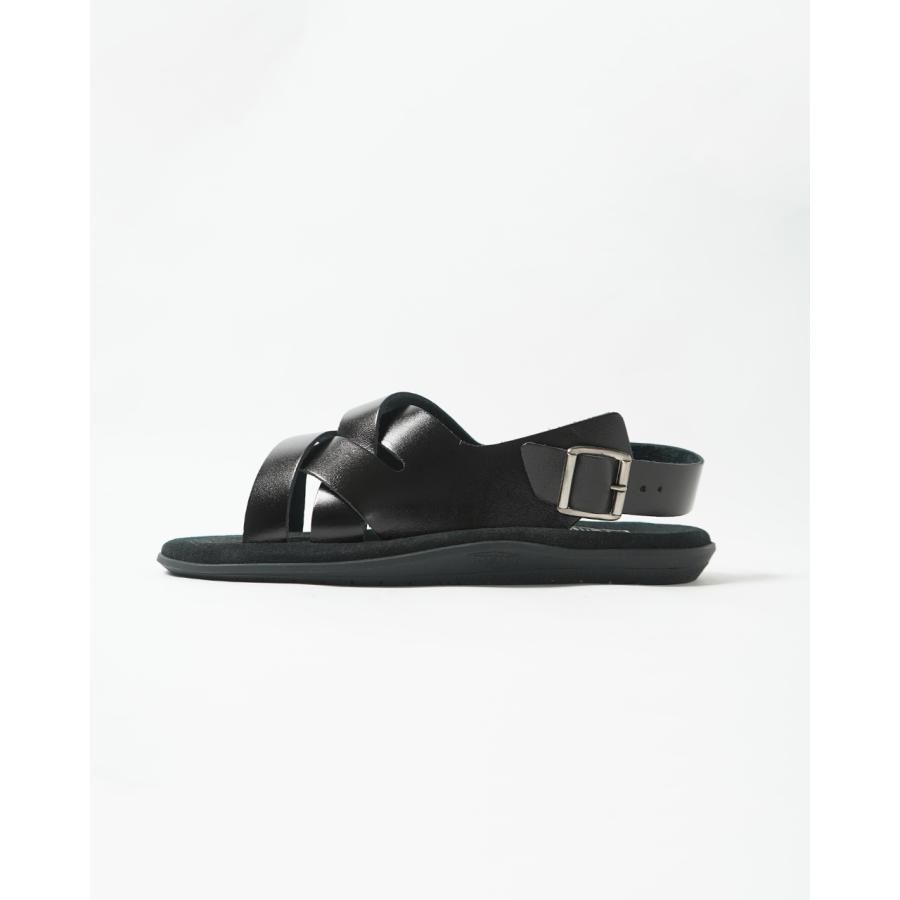  SLIPPER PB408 ブラック×ブラックスエード サンダル サンダル | 【RESTOCK】PB408 / BLACK × BLACK SUEDE - ISLAND