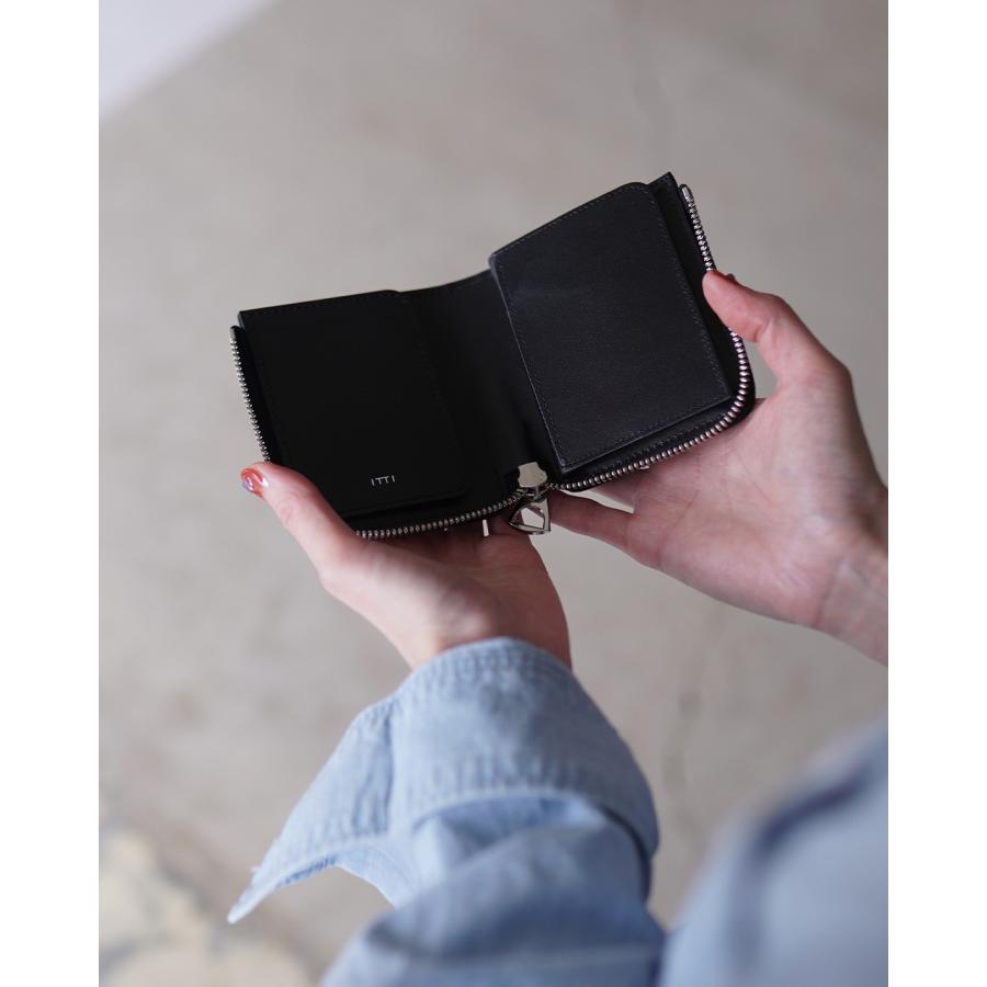 イッチ ITTI クリスティ ベリー コンパクト ウォレット クロコ ユニセックス CRISTY VERY COMPACT WLT.5 "CROCO" ITTI-WLT-001.5-Hの画像