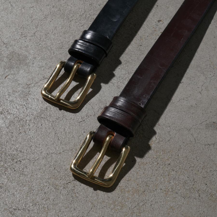 JABEZ CLIFF ジャベツクリフ レザーベルト STIRRUP BELT 2.8cm JABEZ CLIFF ジャベツクリフ レザーベルト STIRRUP BELT 2.8cm