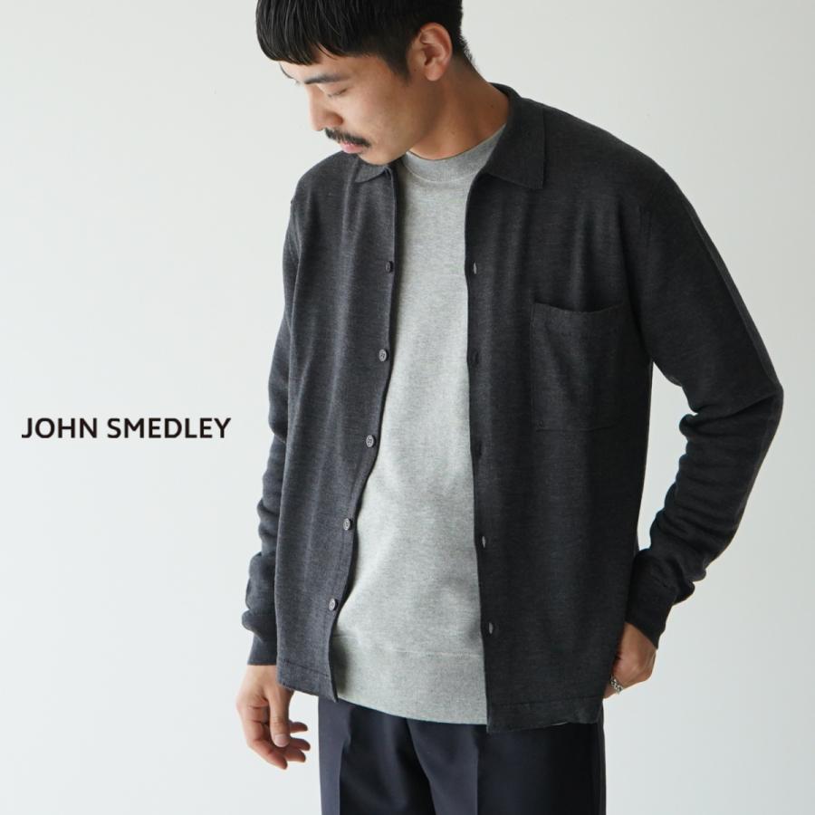 ジョンスメドレー John Smedley 日本限定 24g 長袖 シャツ カーディガン メンズ トップス 446 送料無料 Johns 446 Crouka Yahoo 店 通販 Yahoo ショッピング