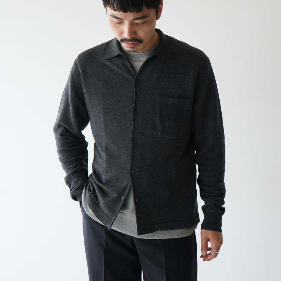 ジョンスメドレー JOHN SMEDLEY 日本限定 24G 長袖 シャツ