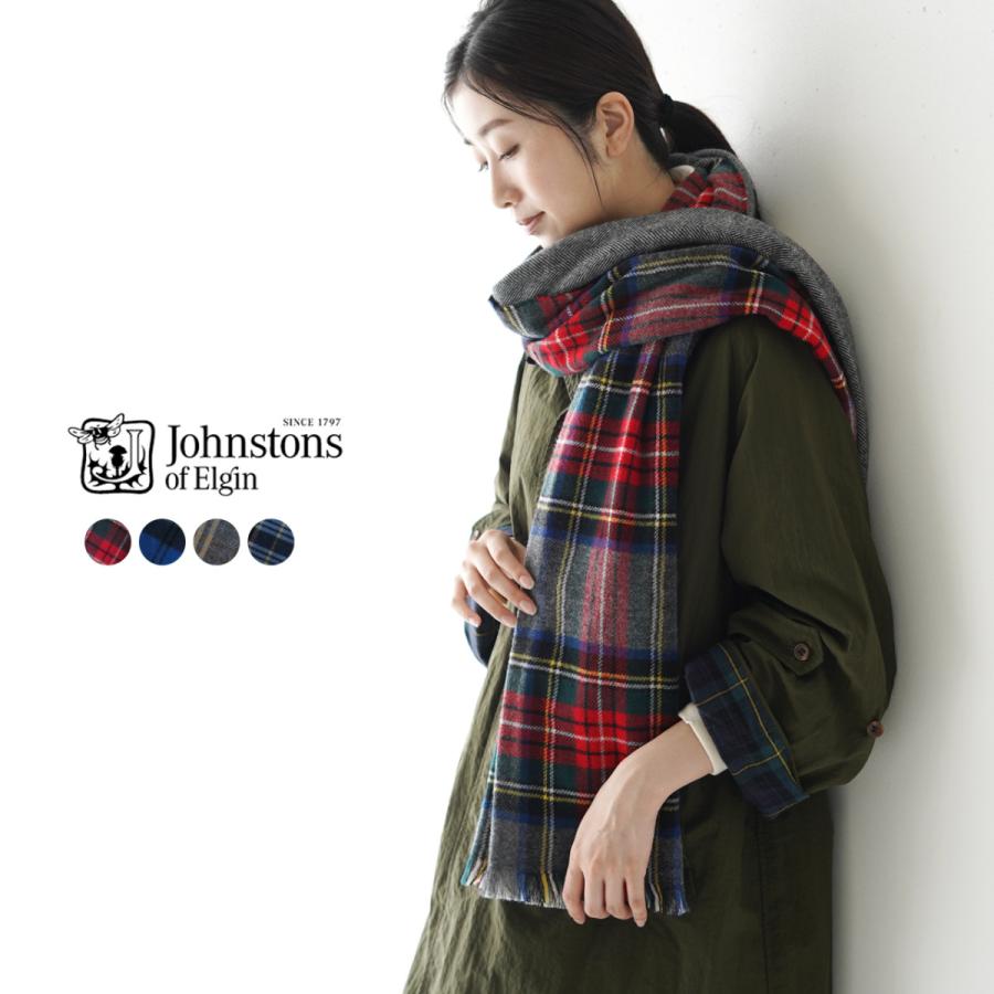 ジョンストンズ Johnstons チェック柄 ストール マフラー180 48 レディース 21秋冬 Wb Johns Wb Crouka Yahoo 店 通販 Yahoo ショッピング