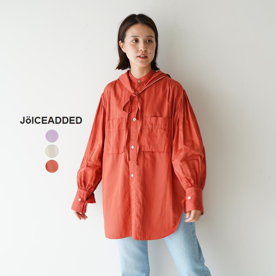 ジョイスアディッド JOICEADDED ウォッシュド サテン シャツ ジョイスアディッド JOICEADDED ウォッシュド サテン シャツ
