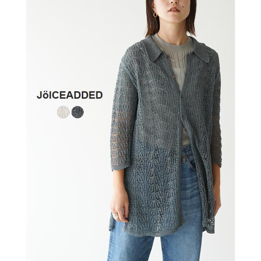 ジョイスアディッド JOICEADDED レース ニッティドシャツ Lace ジョイスアディッド JOICEADDED レース ニッティドシャツ Lace