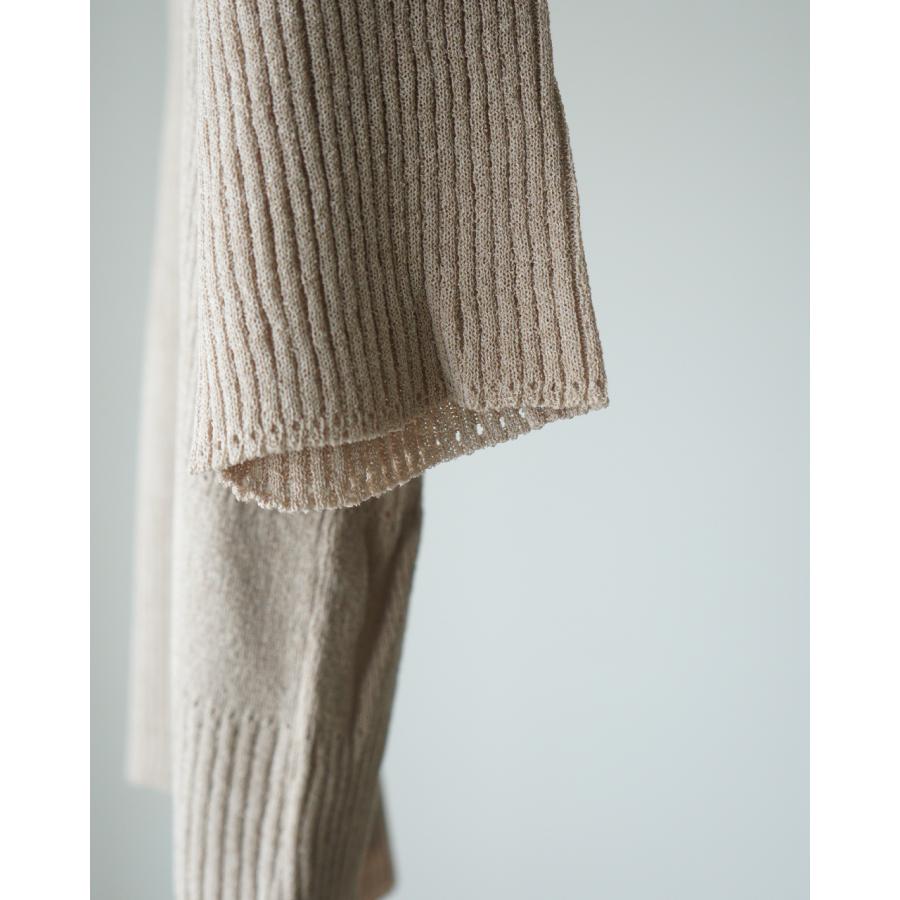 ジョイスアディッド JOICEADDED サトル アクセント ニットポロ レディース Subtle Accent Knit Polo J261KN05の画像
