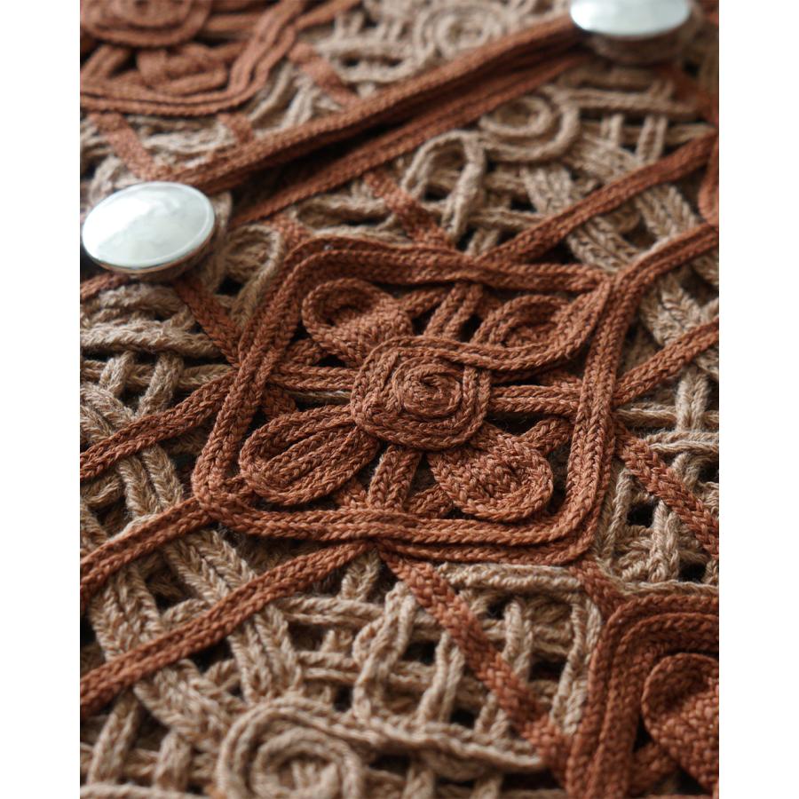 期間限定ポイント10倍！ ジョイスアディッド JOICEADDED 刺繍ベスト レディース Embroiderded Vest J261SVT02の画像