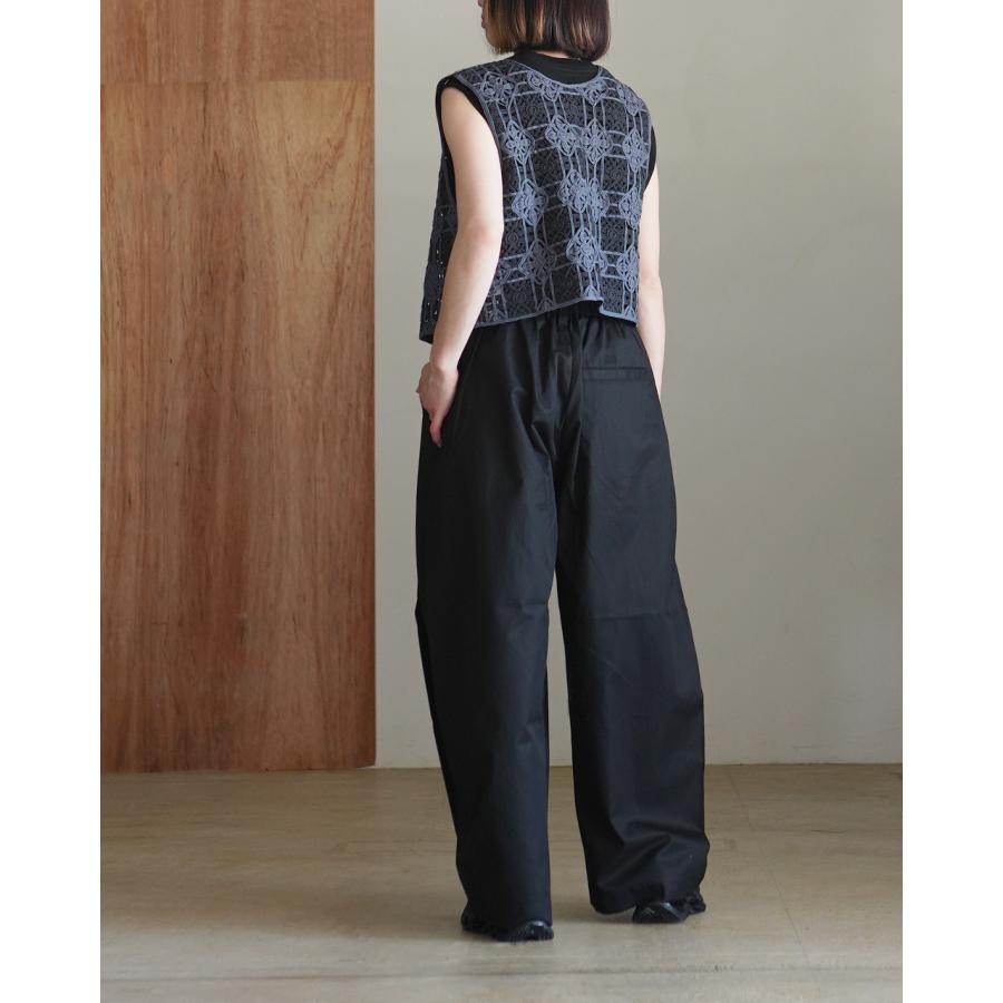 期間限定ポイント10倍！ ジョイスアディッド JOICEADDED 刺繍ベスト レディース Embroiderded Vest J261SVT02の画像