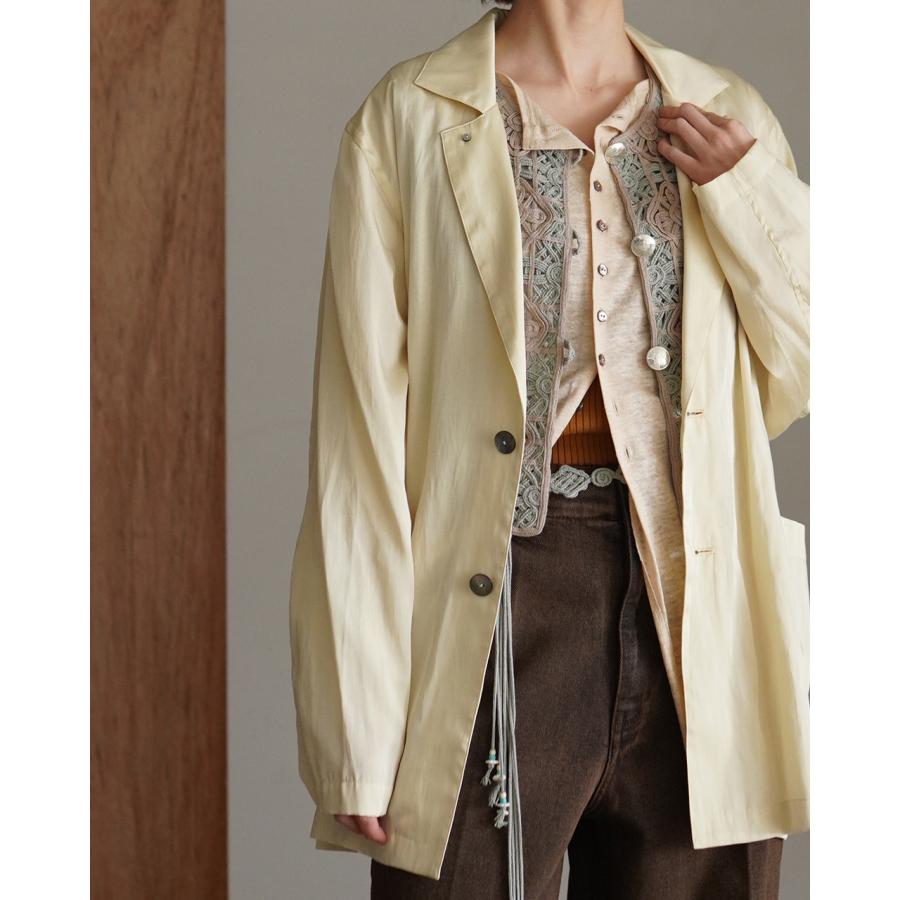期間限定ポイント10倍！ ジョイスアディッド JOICEADDED 刺繍ベスト レディース Embroiderded Vest J261SVT02の画像