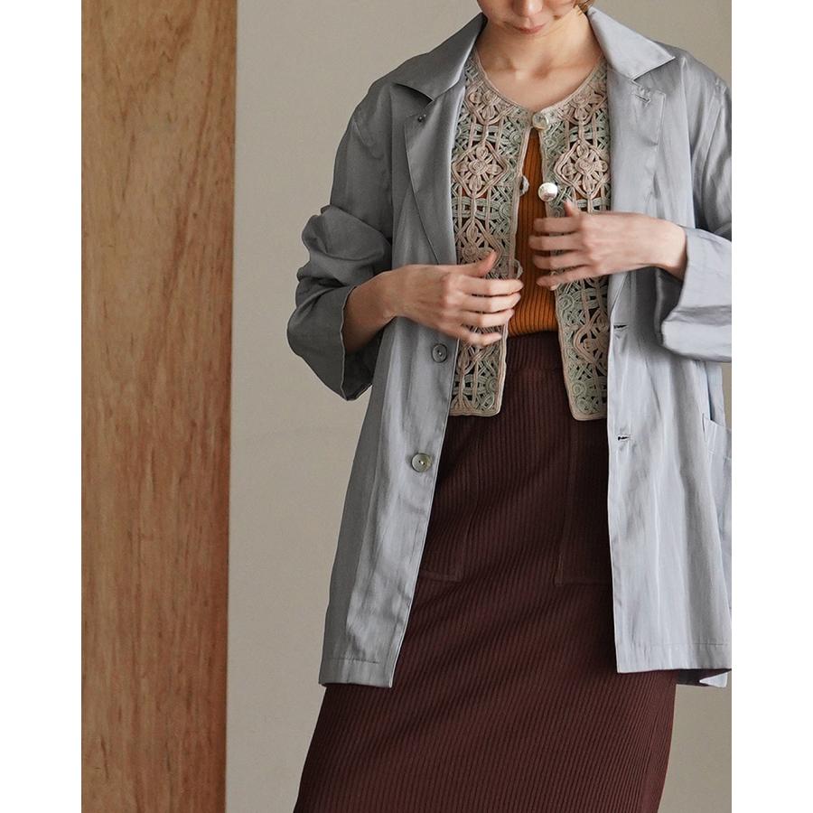 期間限定ポイント10倍！ ジョイスアディッド JOICEADDED 刺繍ベスト レディース Embroiderded Vest J261SVT02の画像