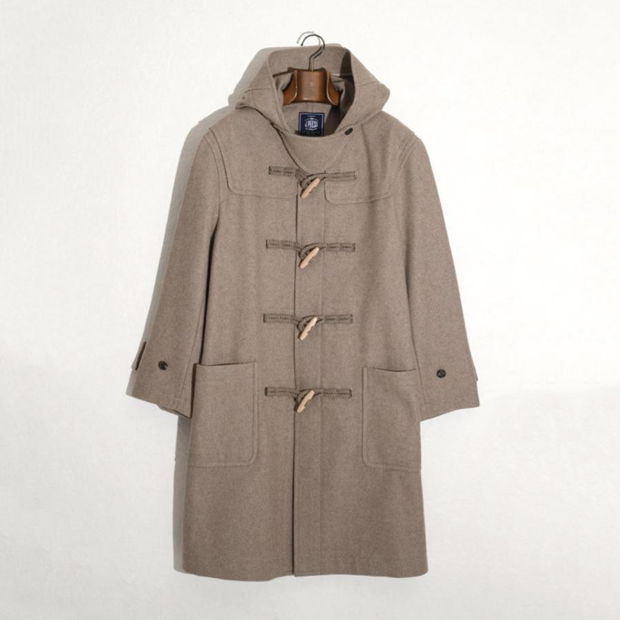 Jプレス J.PRESS ダッフル コート DUFFLE COAT HARD MELTON ベージュ ブラウン 茶 メンズ COOASW0053 セール｜crouka｜02