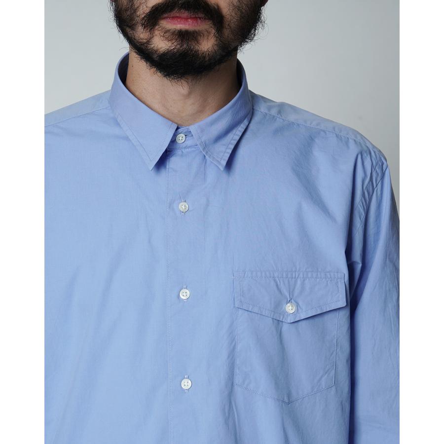J.プレス J.PRESS レギュラーカラー シャツ Regular Collar Shirts ホワイト ブルー メンズ 2024春夏 HSOACM0061｜crouka｜14