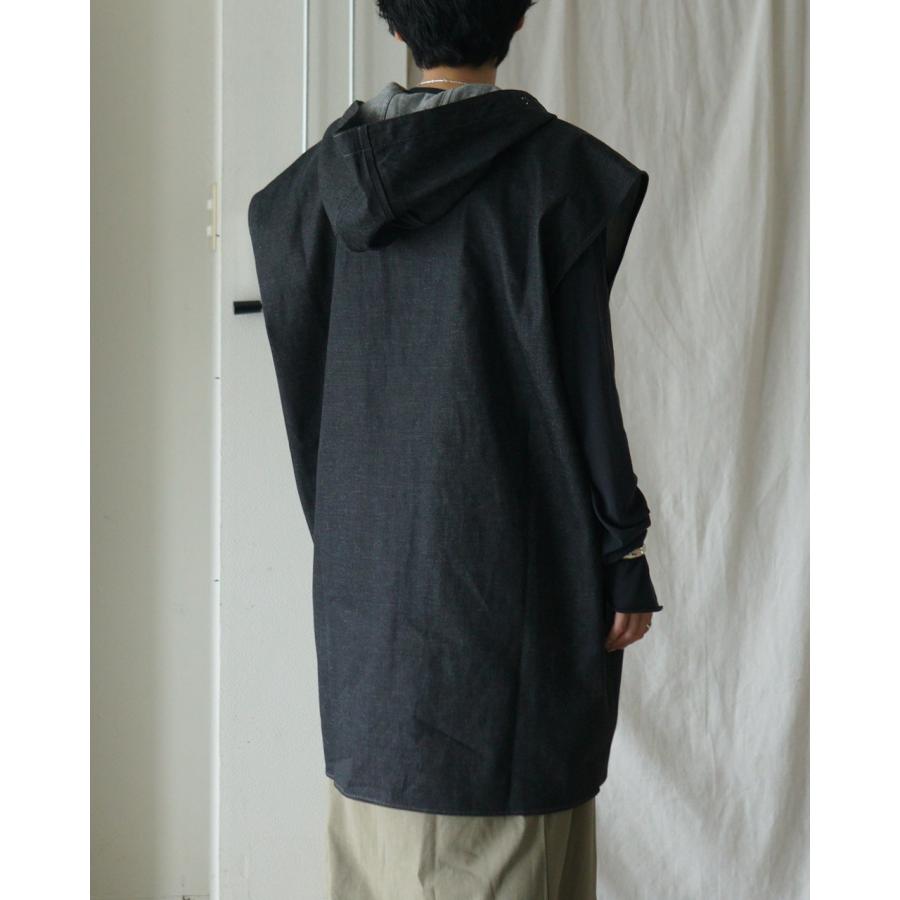 完売品 jun mikami ジュンミカミ デニム シャツ ブラウス チュニック