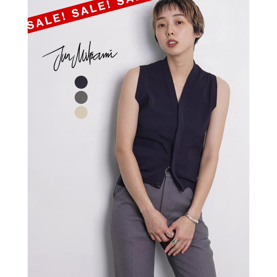 JUN MIKAMI SALE！ジュンミカミ ハイツイストヤーンベスト