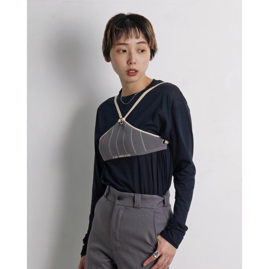 アウトレット！ジュンミカミ JUN MIKAMI ニットビスチェ25SS-21-N