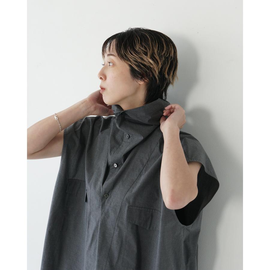 JUN MIKAMI(ジュンミカミ) ノースリーブカットソー レディース - ダークブラウン クルーネック JUN MIKAMI｜スウェットホルターネック トップス ビスチェ