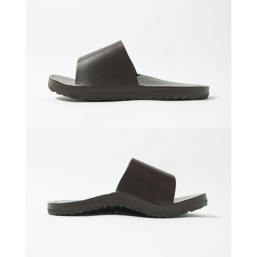 ユッタニューマン JUTTA NEUMANN SIMONE レザースライドサンダル (ラウンド) メンズ シモーネ 本革 フラットサンダル JND03-01-009 JND03-01-200 cpn10 | JUTTA NEUMANN | 05