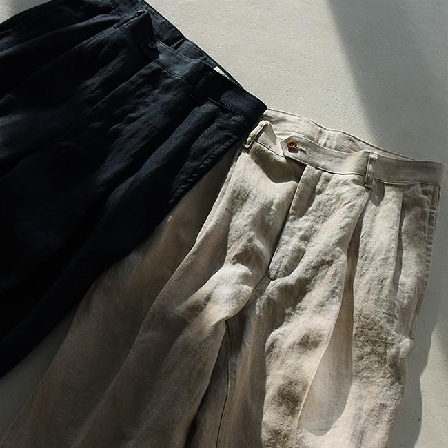 カベル Kabel リネン 2タック パンツ トラウザー スラックス センタープレス 75 01 Kl04 01 1108lt 送料無料 Kabel Crouka Yahoo 店 通販 Yahoo ショッピング